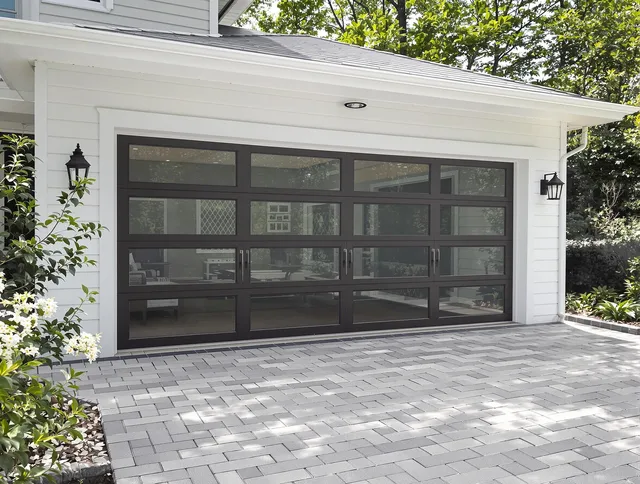 South Whittier Garage Door Repair design specialist presenting custom garage door options to South Whittier homeowner