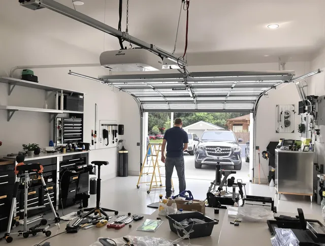 Garage door opener installation by South Whittier Garage Door Repair in South Whittier