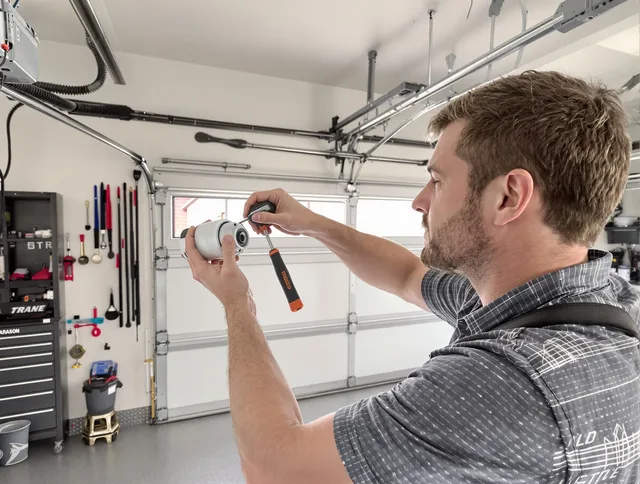 Garage door opener repair service by South Whittier Garage Door Repair in South Whittier