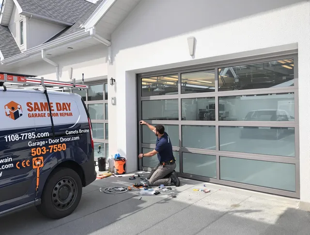 Same-day garage door repair service by South Whittier Garage Door Repair in South Whittier